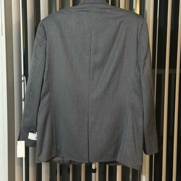Ralph Lauren Men's Grey Herringbone Blazer - Size 46 Men's - Picture 5 of 6